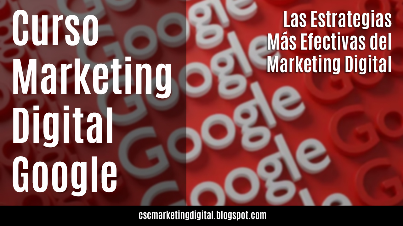 Marketing Digital Google, Curso Marketing Digital Google, Curso Marketing Digital,portada