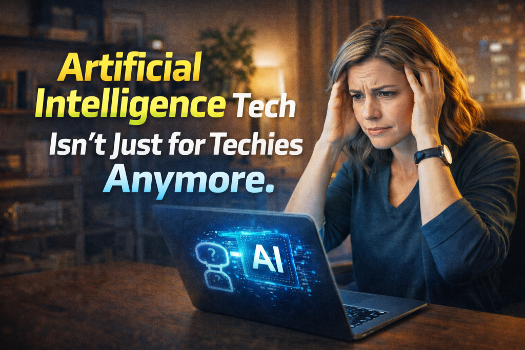 artificial intelligence tech,artificial intelligence technology, AI for non technical users, AI tools for business, AI for creators, accessible AI,