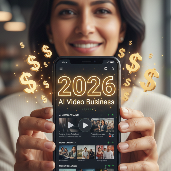 AI video side hustle, AI video business, start online business 2026, AI automation income, video marketing with AI, digital business ideas (2)