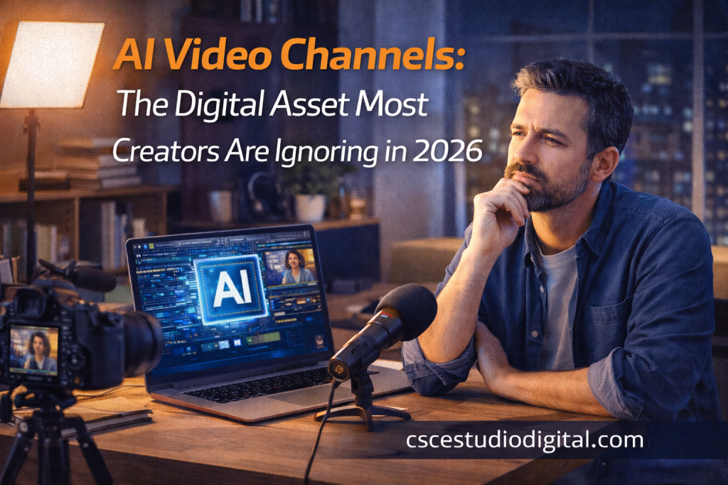 AI video channels, digital assets, AI content creation, Google Veo 3, monetize AI videos, YouTube automation, passive income with AI, online business 2026, video automation system, AI monetization