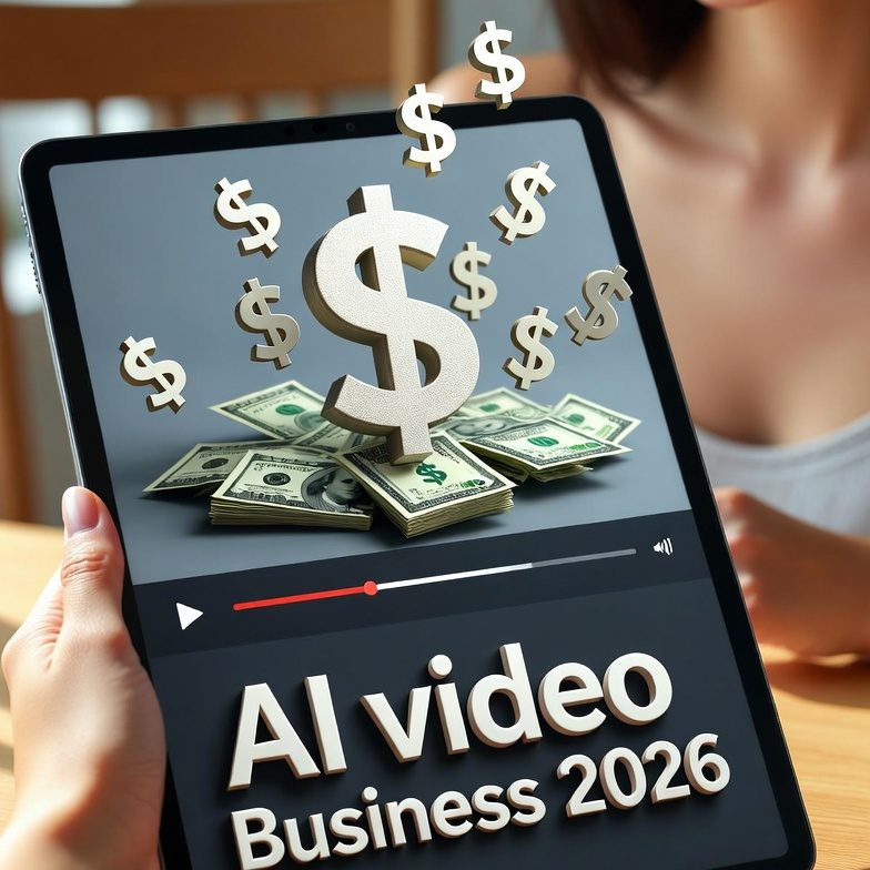 AI video marketing, beginner online business, AI income streams,