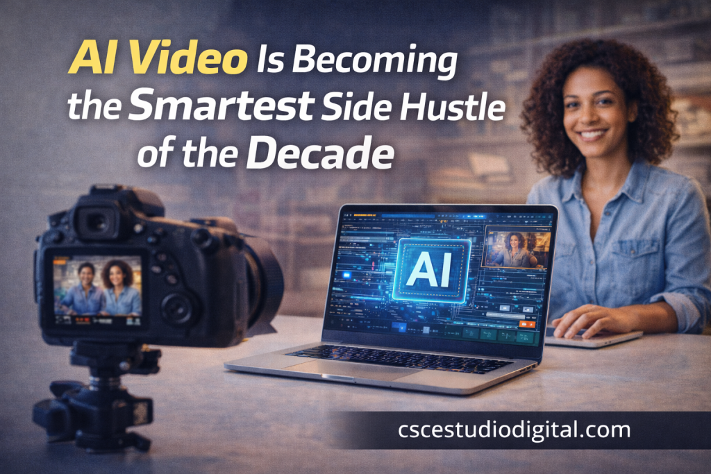 AI video side hustle, make money with AI videos, AI content creation, video automation income, YouTube automation, AI video business, online side hustles, AI video tools