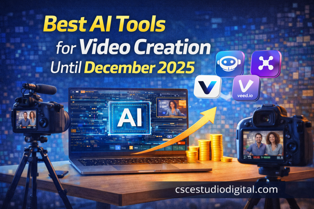 Best AI Tools for Video Creation Until December 2025, AI video tools,AI video generation,best AI video software 2025,AI video marketing,text to video AI,AI video creator platforms,AI video monetization,AI video for social media,