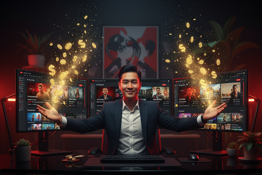 How to Make Money on YouTube Using AI,make money on youtube with ai,faceless youtube channel,ai video tools for youtube,youtube automation ai,ai youtube videos,youtube monetization without face