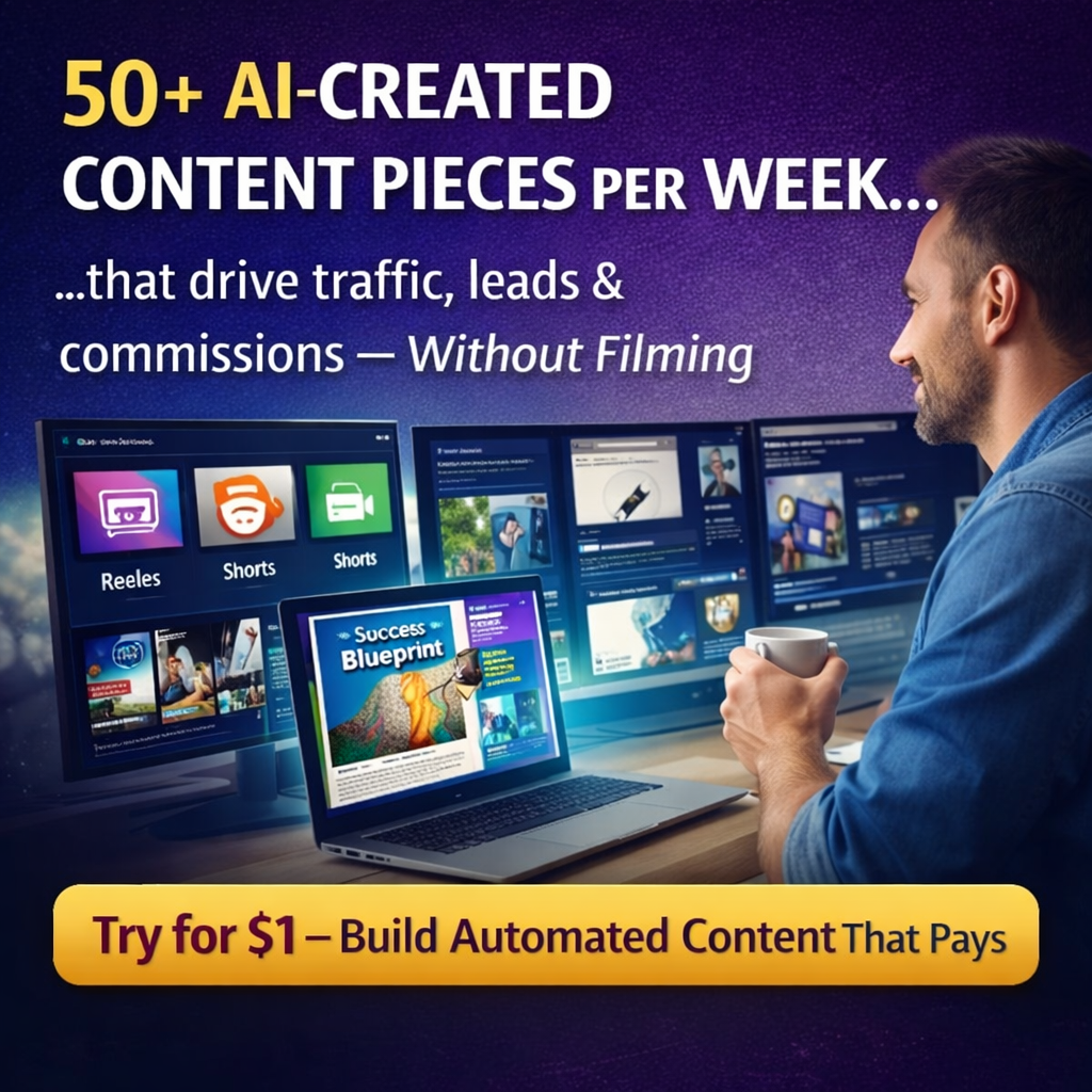 AI content automation,AI income system,automated content creation,make money with AI,AI video marketing,passive income with AI,banner 2