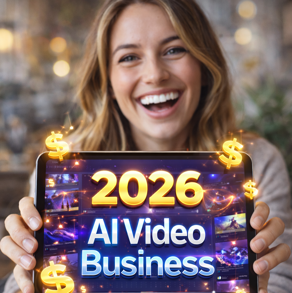 AI income streams, video creation business, digital content automation,2026