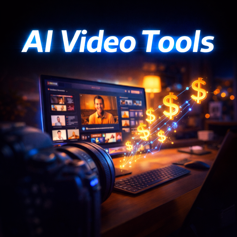 Ai video tools, tips, reviews, AI content creation, AI video tools, automated video production, AI side hustle,